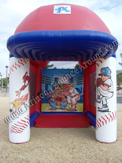Baseball radar speed pitch booth rental Phoenix Arizona
